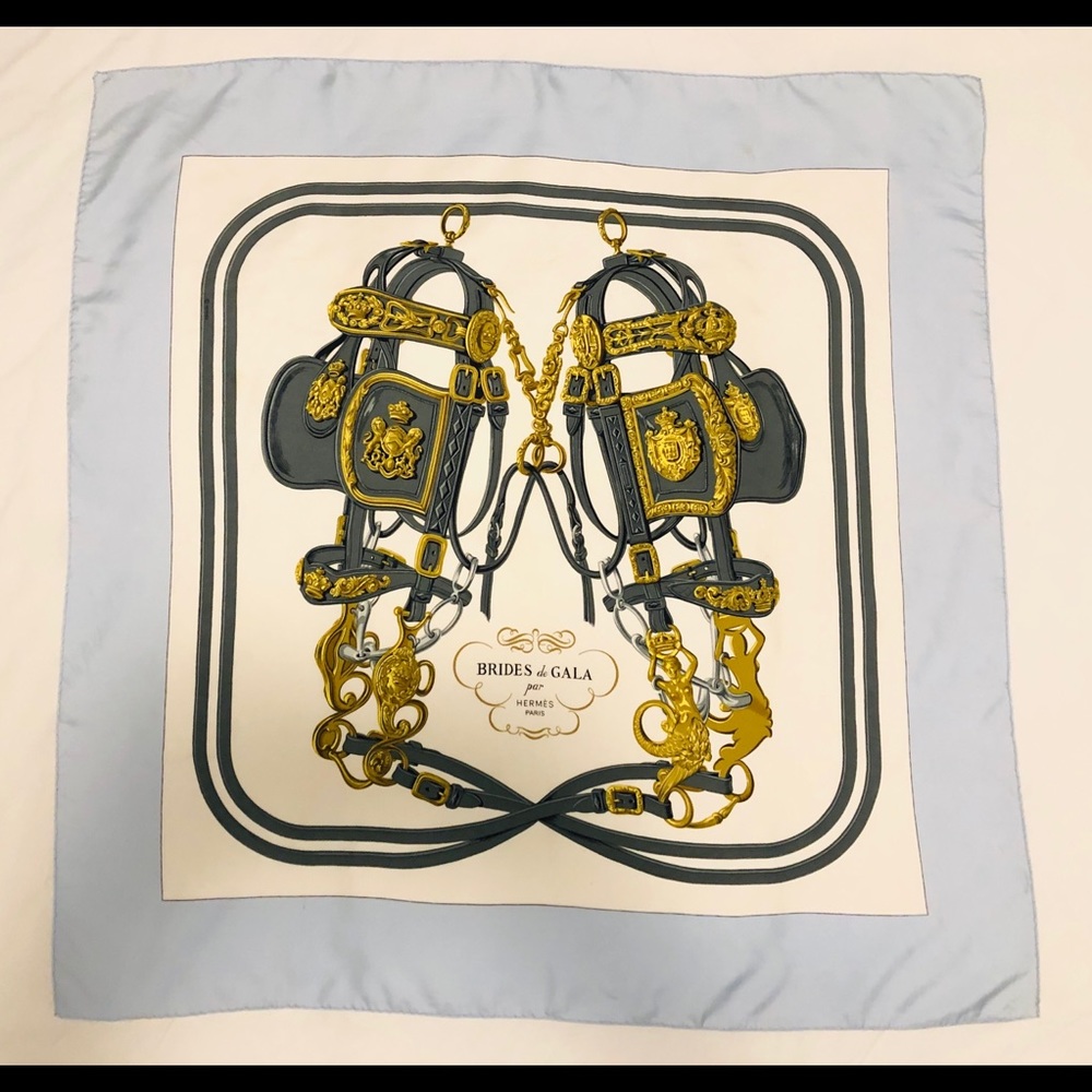 Authentic Hermès “Brides of Gala” scarf